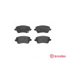 Jogo de 4 pastilhas de freio BREMBO P 56 086