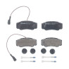 Jogo de 4 pastilhas de freio BREMBO P 56 122