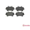 Jogo de 4 pastilhas de freio BREMBO P 59 039