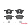 Jogo de 4 pastilhas de travao com lado de instalacao direccional Brake Pads