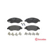Jogo de 4 pastilhas de freio BREMBO P 59 053