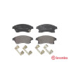 Jogo de 4 pastilhas de freio BREMBO P 59 076