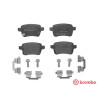 Jogo de 4 pastilhas de freio BREMBO P 59 086