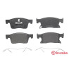 Jogo de 4 pastilhas de freio BREMBO P 59 091