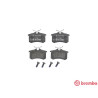 Jogo de 4 pastilhas de freio BREMBO P 61 088