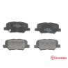 Jogo de 4 pastilhas de freio BREMBO P 61 111