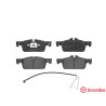 Jogo de 4 pastilhas de freio BREMBO P 61 112