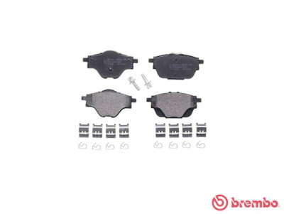 Jogo de 4 pastilhas de freio BREMBO P 61 124
