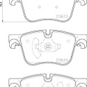Jogo de 4 pastilhas de freio BREMBO P 61 127