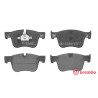Jogo de 4 pastilhas de freio BREMBO P 61 127