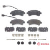 Jogo de 4 pastilhas de freio BREMBO P 61 130