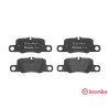 Jogo de 4 pastilhas de freio BREMBO P 65 020