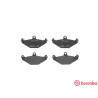 Jogo de 4 pastilhas de freio BREMBO P 68 017