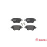 Jogo de 4 pastilhas de freio BREMBO P 68 028