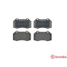 Jogo de 4 pastilhas de freio BREMBO P 68 036