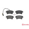 Jogo de 4 pastilhas de freio BREMBO P 68 058