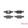 Jogo de 4 pastilhas de freio BREMBO P 71 005