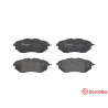 Jogo de pastilhas de freio BREMBO P 78 017