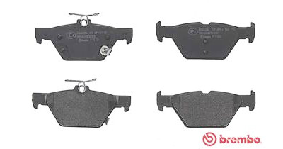 Jogo de 4 pastilhas de freio BREMBO P 78 026