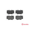 Jogo de 4 pastilhas de freio BREMBO P 83 025