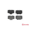 Jogo de 4 pastilhas de freio BREMBO P 83 026