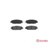 Jogo de 4 pastilhas de freio BREMBO P 83 036