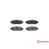 Jogo de 4 pastilhas de freio BREMBO P 83 038