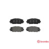 Jogo de 4 pastilhas de freio BREMBO P 83 082