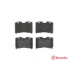 Jogo de 4 pastilhas de freio BREMBO P 83 090
