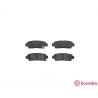 Jogo de 4 pastilhas de freio BREMBO P 83 111
