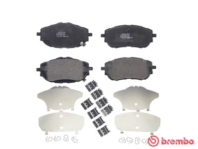 Jogo de 4 pastilhas de freio BREMBO P 83 150