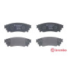 Jogo de 4 pastilhas de freio BREMBO P 83 166