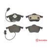 Jogo de 4 pastilhas de freio BREMBO P 85 026