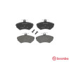 Jogo de 4 pastilhas de freio BREMBO P 85 042