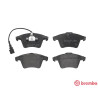 Jogo de 4 pastilhas de freio BREMBO P 85 082