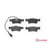 Jogo de 4 pastilhas de freio BREMBO P 85 091