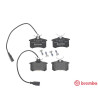 Jogo de 4 pastilhas de freio BREMBO P 85 101