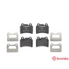 Jogo de 4 pastilhas de freio BREMBO P 85 111