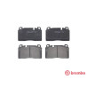 Jogo de 4 pastilhas de freio BREMBO P 85 133