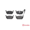 Jogo de 4 pastilhas de freio BREMBO P 85 137