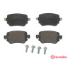 Jogo de 4 pastilhas de freio BREMBO P 85 140
