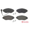 Jogo de 4 pastilhas de freio com lado de instalação BREMBO P 85 144