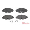 Jogo de 4 pastilhas de freio BREMBO P 85 147