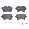 Jogo de 4 pastilhas de freio BREMBO P 85 161