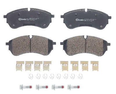 Jogo de 4 pastilhas de freio BREMBO P 85 169
