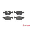 Jogo de 4 pastilhas de freio BREMBO P 86 024