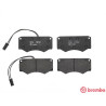 Jogo de 4 pastilhas de freio BREMBO P A6 005