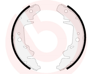 Jogo de sapatas de freio BREMBO S 11 501