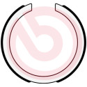 Jogo de maxilas de travão, travão de estacionamento