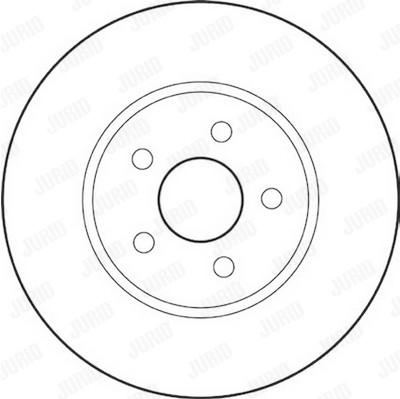 Jogo de 2 discos de travão